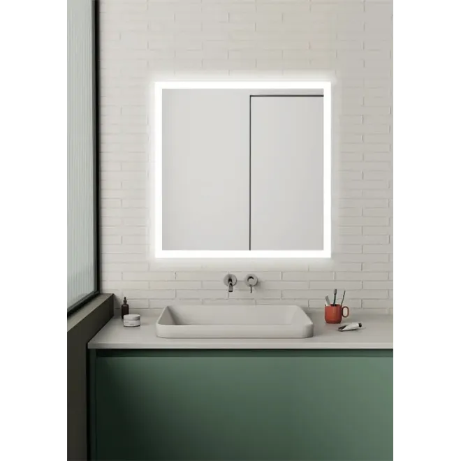 ESPEJO DE BAÑO CON LUZ WHITE MANILLONS TORRENT