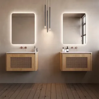 ESPEJO BAÑO LUZ LED DINAMARCA LEDIMEX