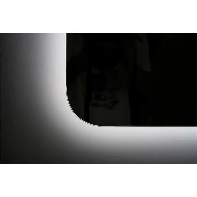 DETALLE ESPEJO BAÑO LUZ LED DINAMARCA LEDIMEX