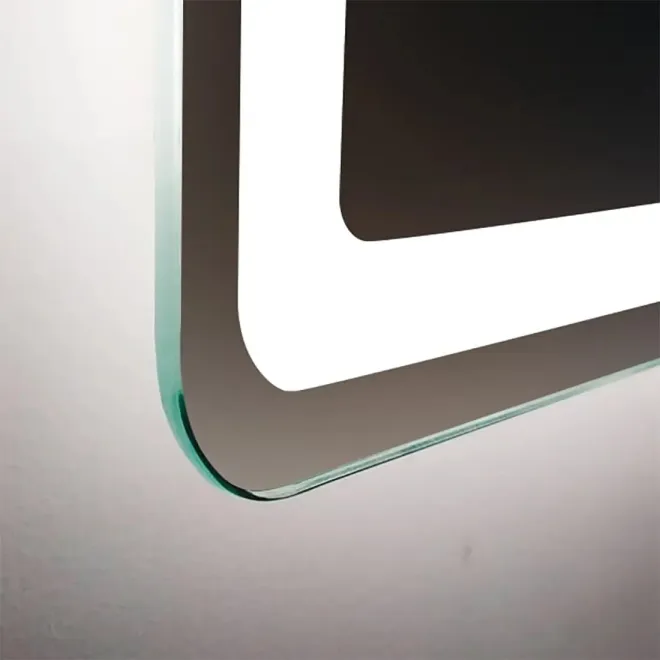 DETALLE ESPEJO BAÑO LUZ LED GRECIA LEDIMEX