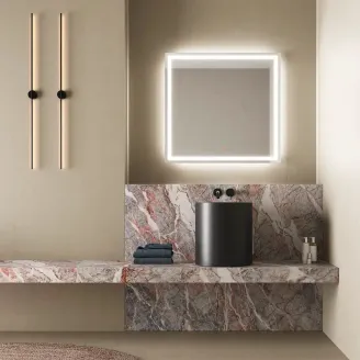 ESPEJO BAÑO LUZ LED HOLANDA LEDIMEX