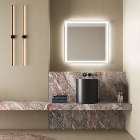 ESPEJO BAÑO LUZ LED HOLANDA LEDIMEX