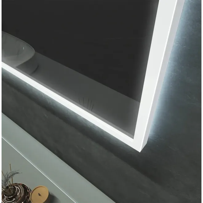 DETALLE ESPEJO BAÑO LUZ LED BOSTON LEDIMEX