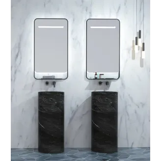 ESPEJO BAÑO LUZ LED CONCEPT CON CARGADOR PARA MOVIL LEDIMEX