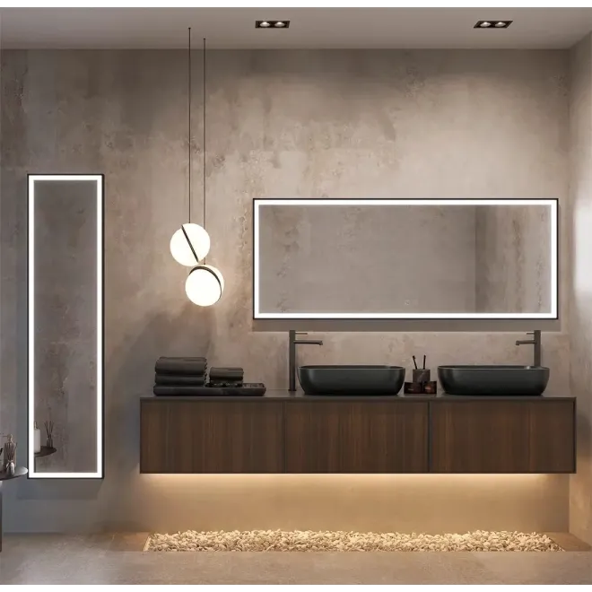 ESPEJO BAÑO LUZ LED NEW YORK VESTIDOR LEDIMEX