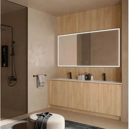 ESPEJO BAÑO LUZ LED SUIZA LEDIMEX
