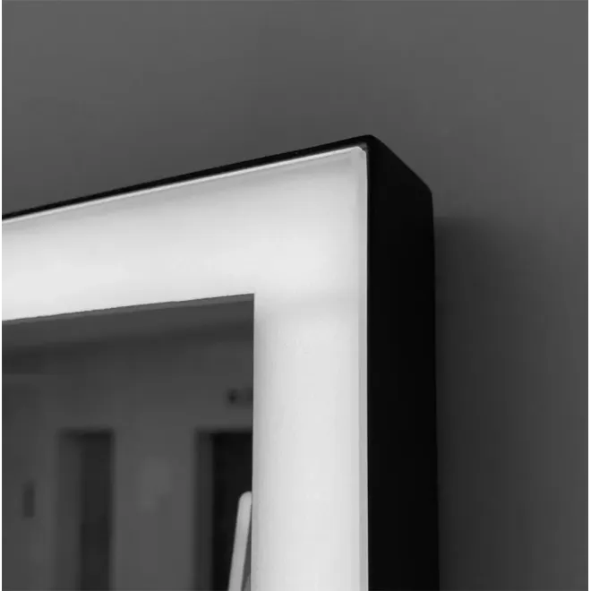 DETALLE ESPEJO BAÑO LUZ LED SUIZA LEDIMEX