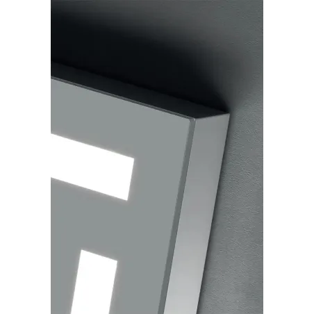 DETALLE ESPEJO BAÑO LUZ LED VIENA LEDIMEX