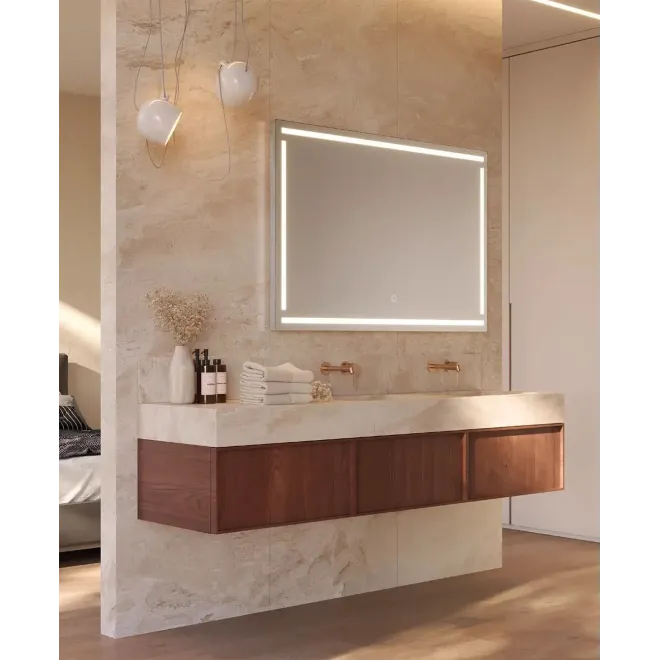 ESPEJO BAÑO LUZ LED VIENA LEDIMEX
