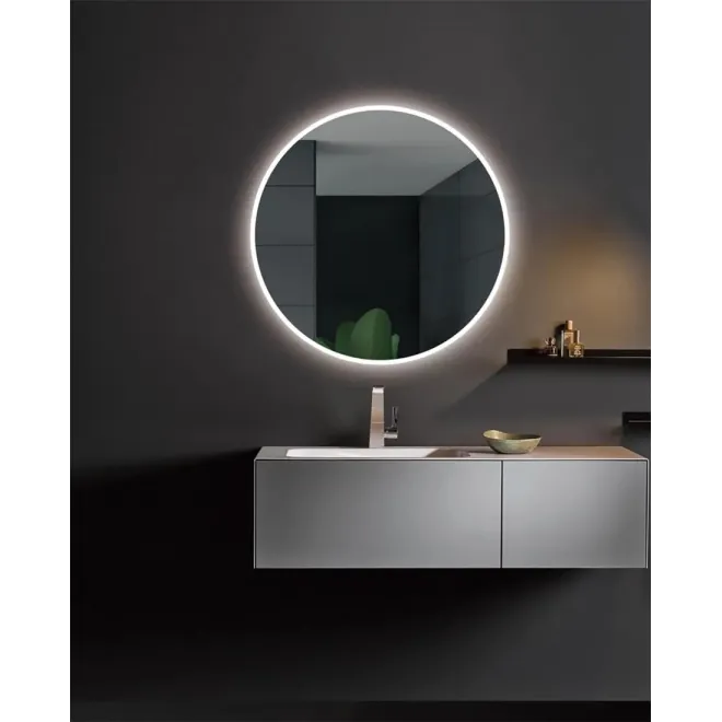 ESPEJO BAÑO LUZ LED LONDRES REDONDO LEDIMEX