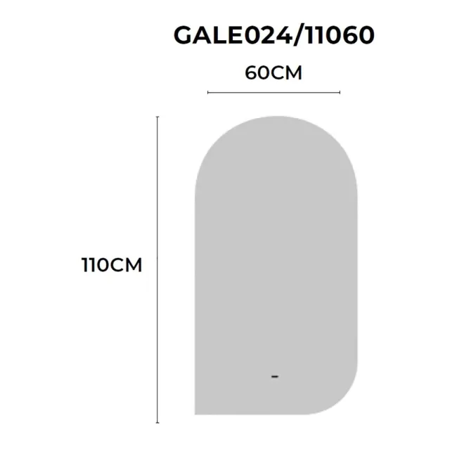 Espejo de baño retroiluminado Gales Ledimex | TiendaInicia