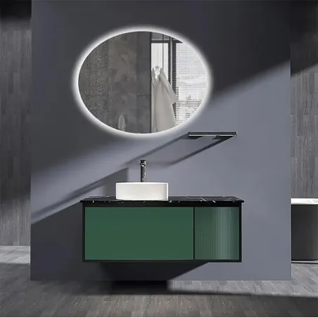 ESPEJO BAÑO LUZ LED OVAL LEDIMEX