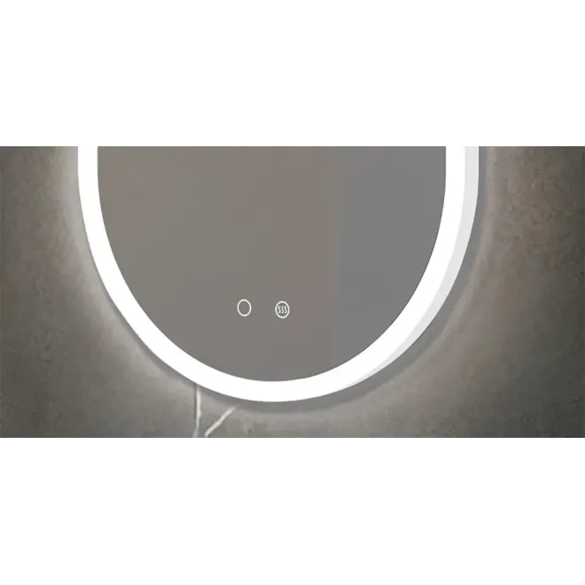 DETALLE ESPEJO BAÑO LUZ LED CANADA LEDIMEX