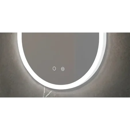 DETALLE ESPEJO BAÑO LUZ LED CANADA LEDIMEX