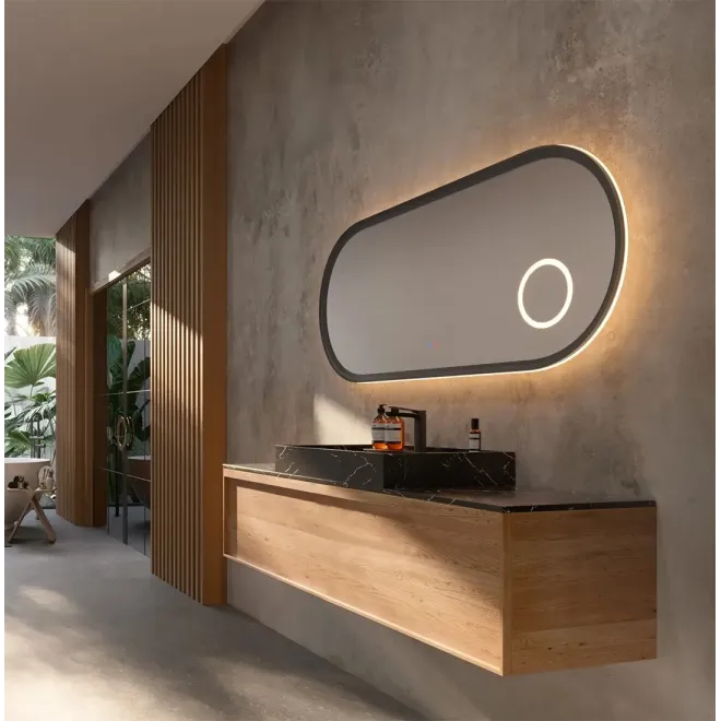 ESPEJO BAÑO LUZ LED RIMINI LEDIMEX