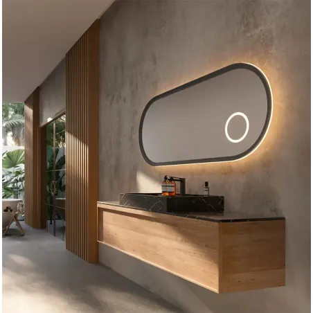 ESPEJO BAÑO LUZ LED RIMINI LEDIMEX