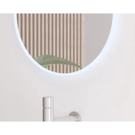 DETALLE ESPEJO BAÑO LUZ LED ESTELA EXPRESS BATHDECOR