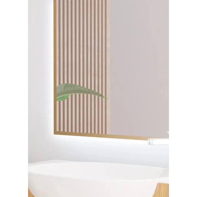 DETALLE ESPEJO BAÑO LUZ LED SIMBA EXPRESS BATHDECOR