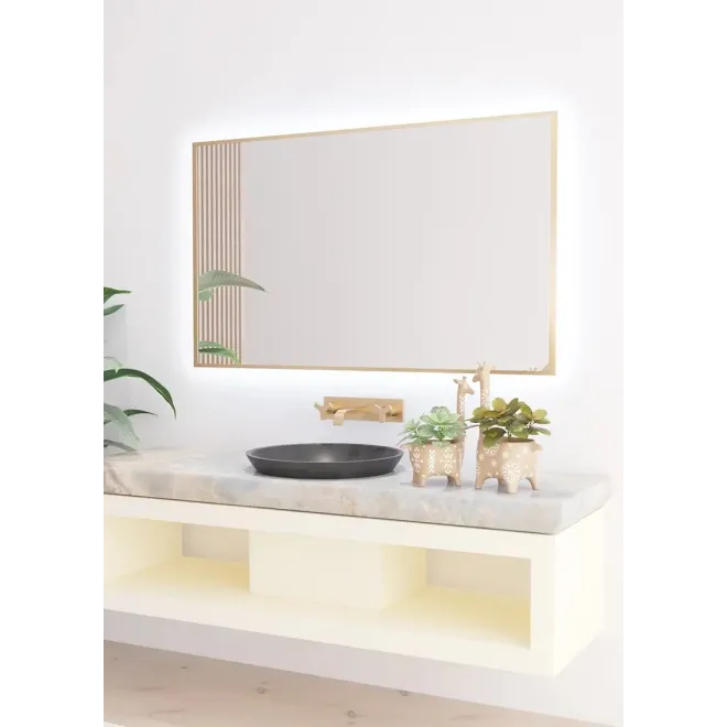 ESPEJO BAÑO LUZ LED EVA EXPRESS BATHDECOR