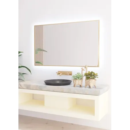 ESPEJO BAÑO LUZ LED EVA EXPRESS BATHDECOR