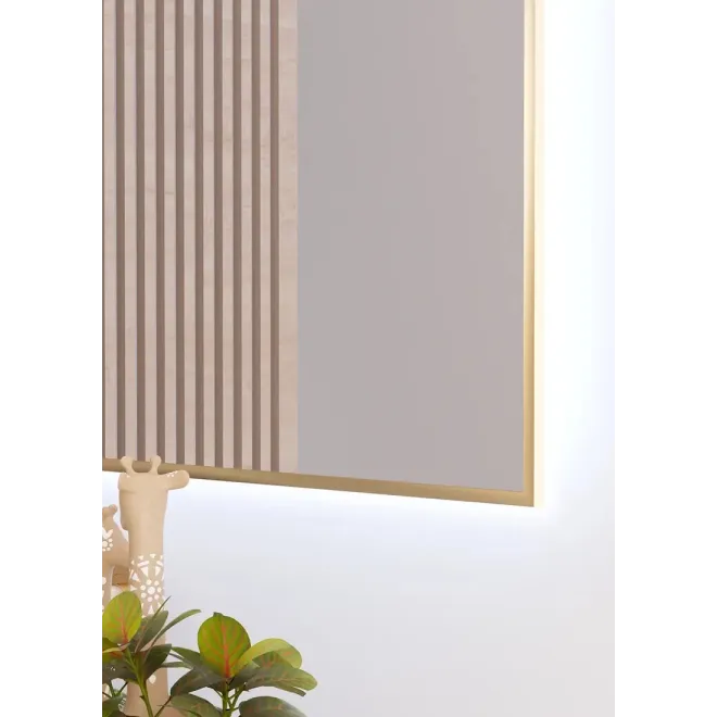 DETALLE ESPEJO BAÑO LUZ LED EVA EXPRESS BATHDECOR