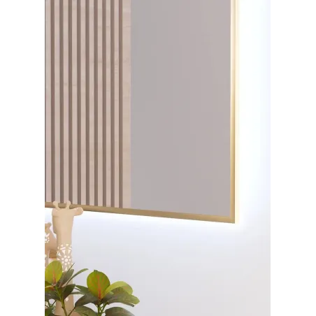 DETALLE ESPEJO BAÑO LUZ LED EVA EXPRESS BATHDECOR