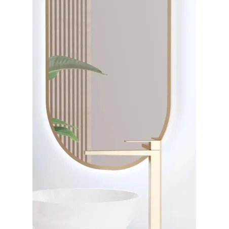 DETALLE ESPEJO BAÑO LUZ LED ROMA EXPRESS BATHDECOR