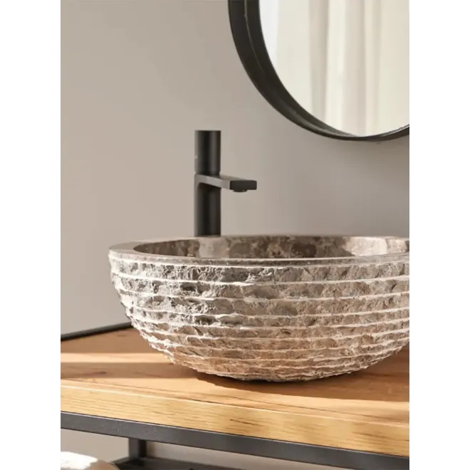 DETALLE LAVABO PIEDRA BUSAN BAALNEO