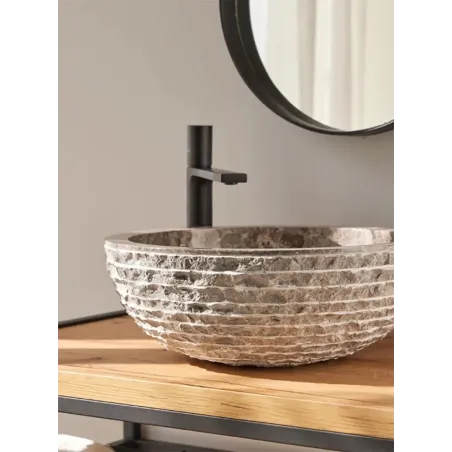 DETALLE LAVABO PIEDRA BUSAN BAALNEO