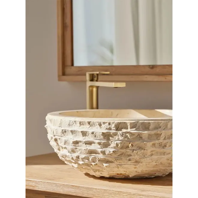 DETALLE LAVABO PIEDRA BUSAN BAALNEO