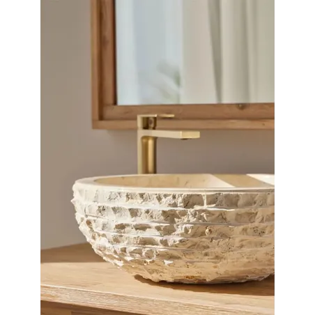 DETALLE LAVABO PIEDRA BUSAN BAALNEO