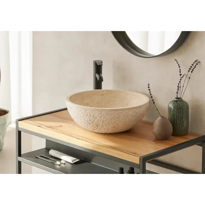 DETALLE LAVABO PIEDRA DOHA BAALNEO