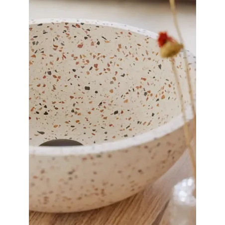 DETALLE LAVABO TERRAZO BORNEO BAALNEO