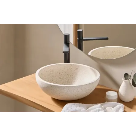 DETALLE LAVABO TERRAZO BORNEO BAALNEO