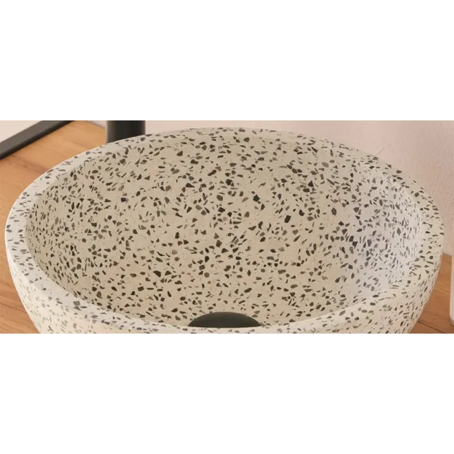 DETALLE LAVABO TERRAZO BORNEO BAALNEO