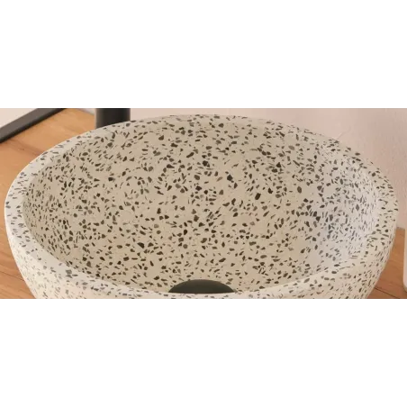 DETALLE LAVABO TERRAZO BORNEO BAALNEO