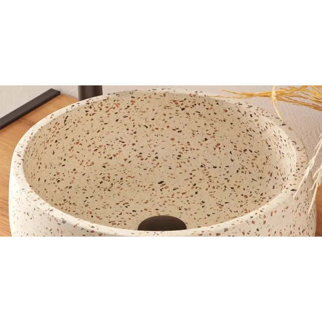 DETALLE LAVABO PIEDRA PAPUA BAALNEO