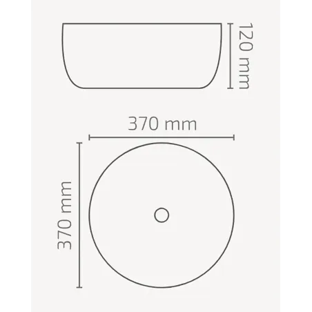 PLANO LAVABO SOBREMUEBLE COSO BAALNEO