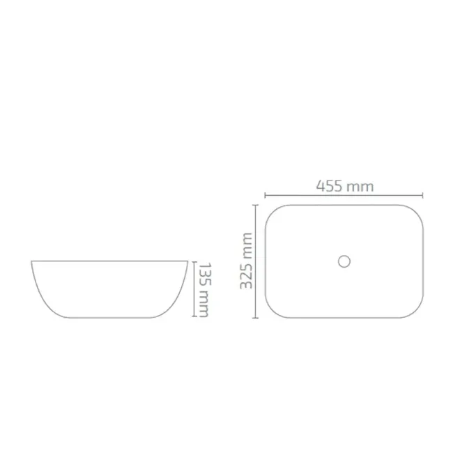 PLANO LAVABO SOBREENCIMERA ELIPSE BAALNEO
