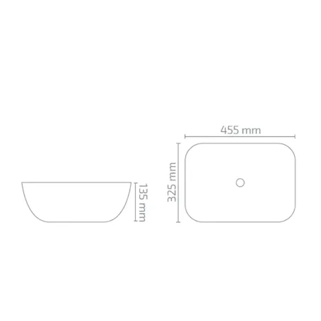 PLANO LAVABO SOBREENCIMERA ELIPSE BAALNEO