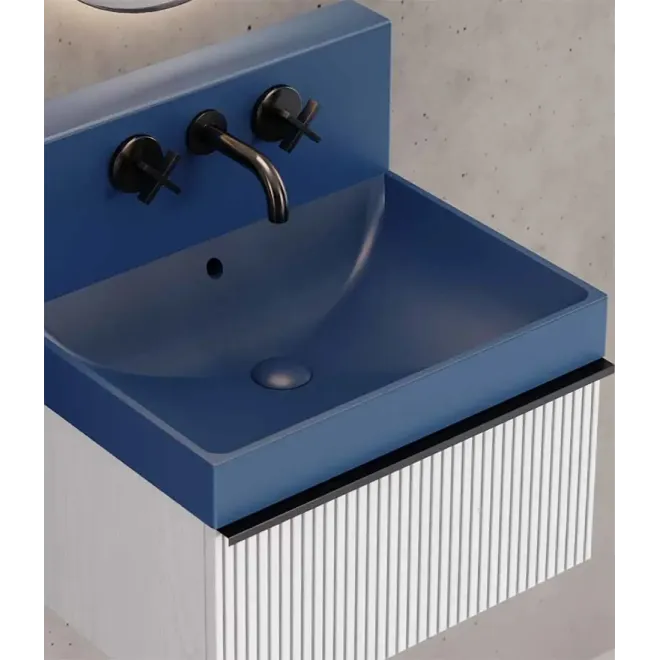LAVABO SUSPENDIDO BLOK SOLID SURFACE BAALNEO
