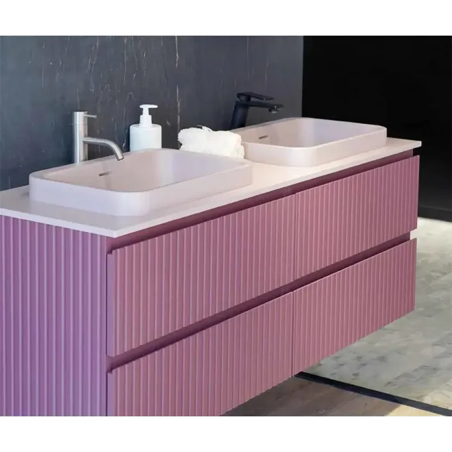 LAVABO SEMIENCASTRE PAUL SOLID SURFACE BAALNEO