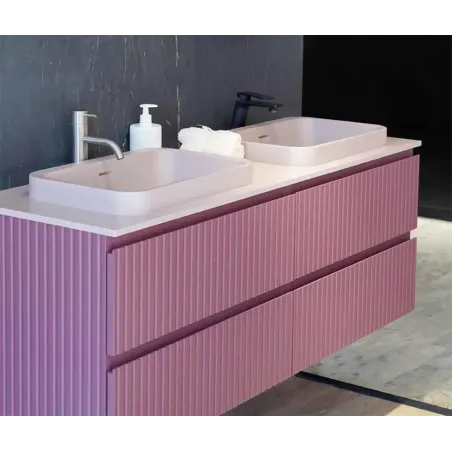 LAVABO SEMIENCASTRE PAUL SOLID SURFACE BAALNEO