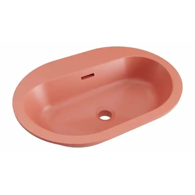 LAVABO SEMIENCASTRE OVOL SOLID SURFACE BAALNEO