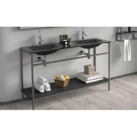 ESTRUCTURA SOPORTE PIE NEGRA BAALNEO