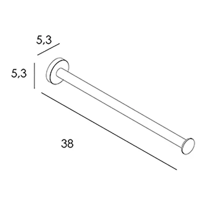 COTAS TOALLERO BARRA RECTO ECO 6500