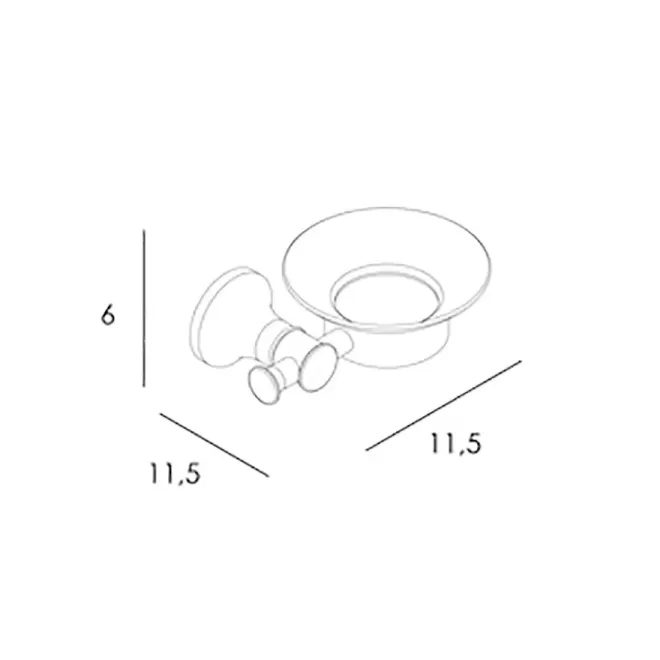 COTAS PORTAJABONERA DE PARED NOA 2400