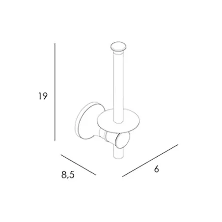 COTAS PORTARROLLOS VERTICAL NOA 2400
