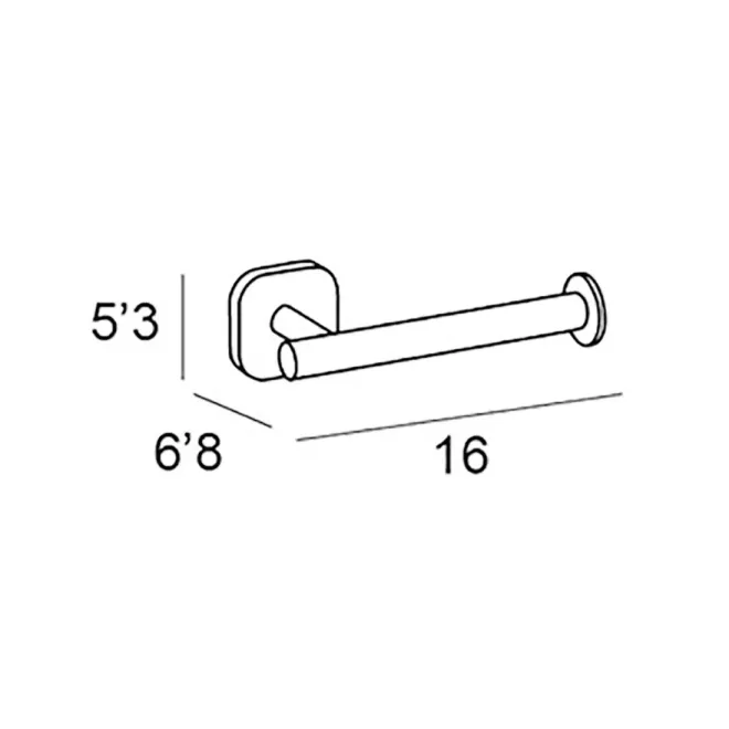 COTAS PORTARROLLO SIN TAPA BASSIC 1500