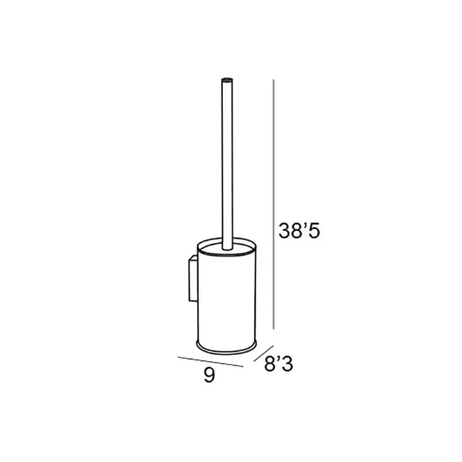 COTAS ESCOBILLERO DE PARED BASSIC 1500